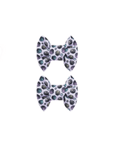 Seashell Sparkles Bow Clips
